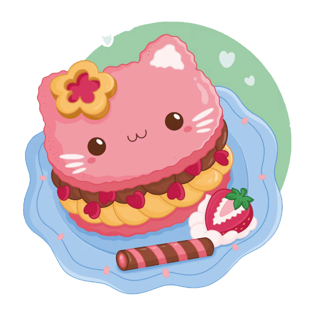 UN ADORABLE GATITO KAWAII