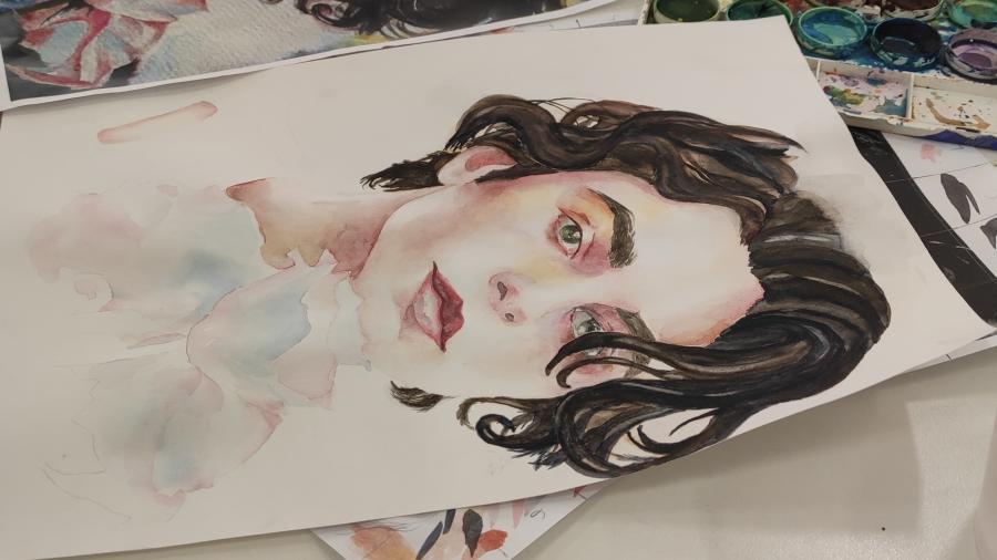 Retrato de una mujer