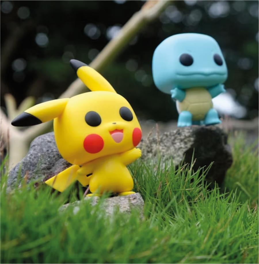 PICACHU Y SQUIRTLE EN PLASTILINA 